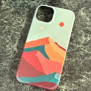 Colorful Mountain Design Phone Case